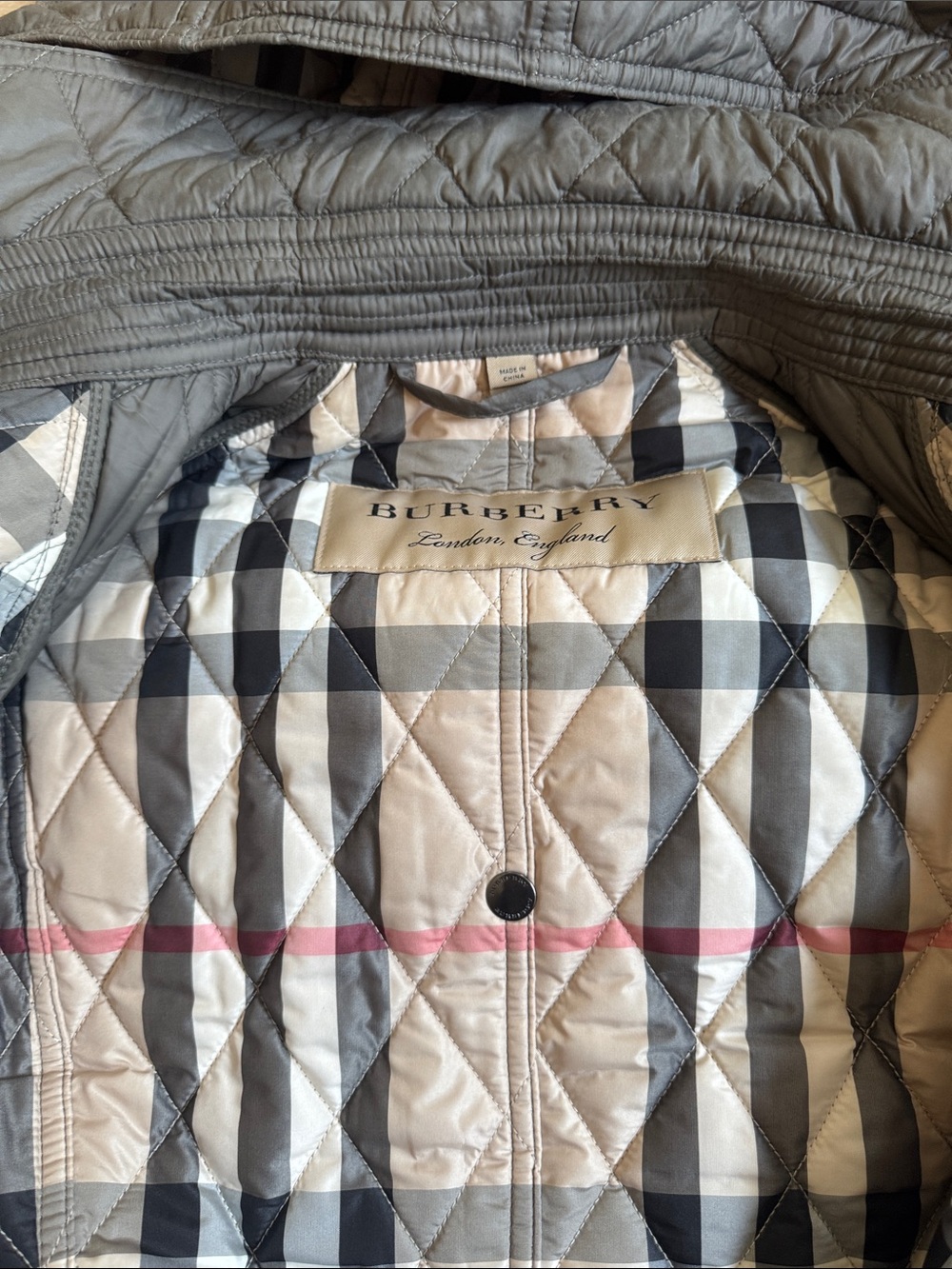 Burberry Baughton Quilted Coat - Picture 2 of 8